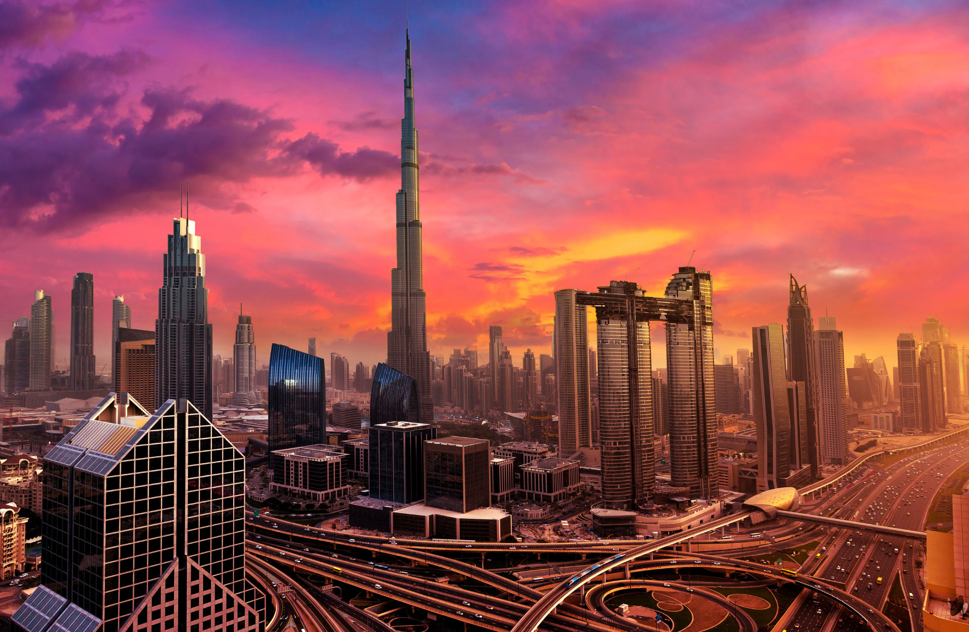 Visit Visa to Dubai - Skyscrappers