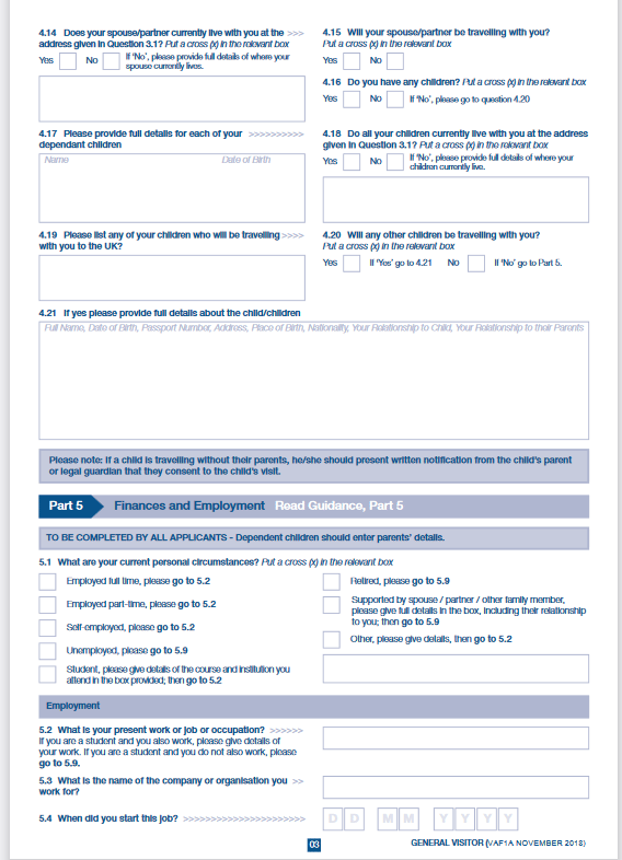 uk visit visa application part5