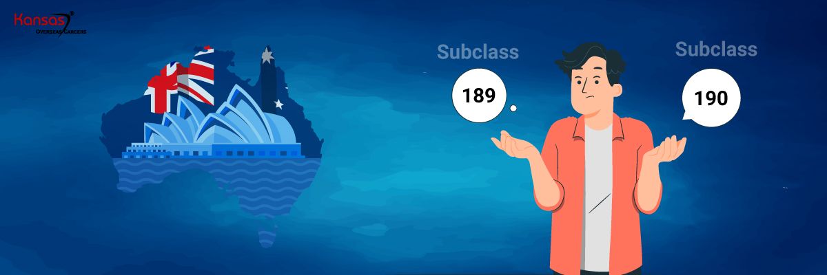difference between subclass 189 and 190